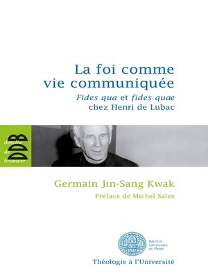 cover image of La foi comme vie communiquée